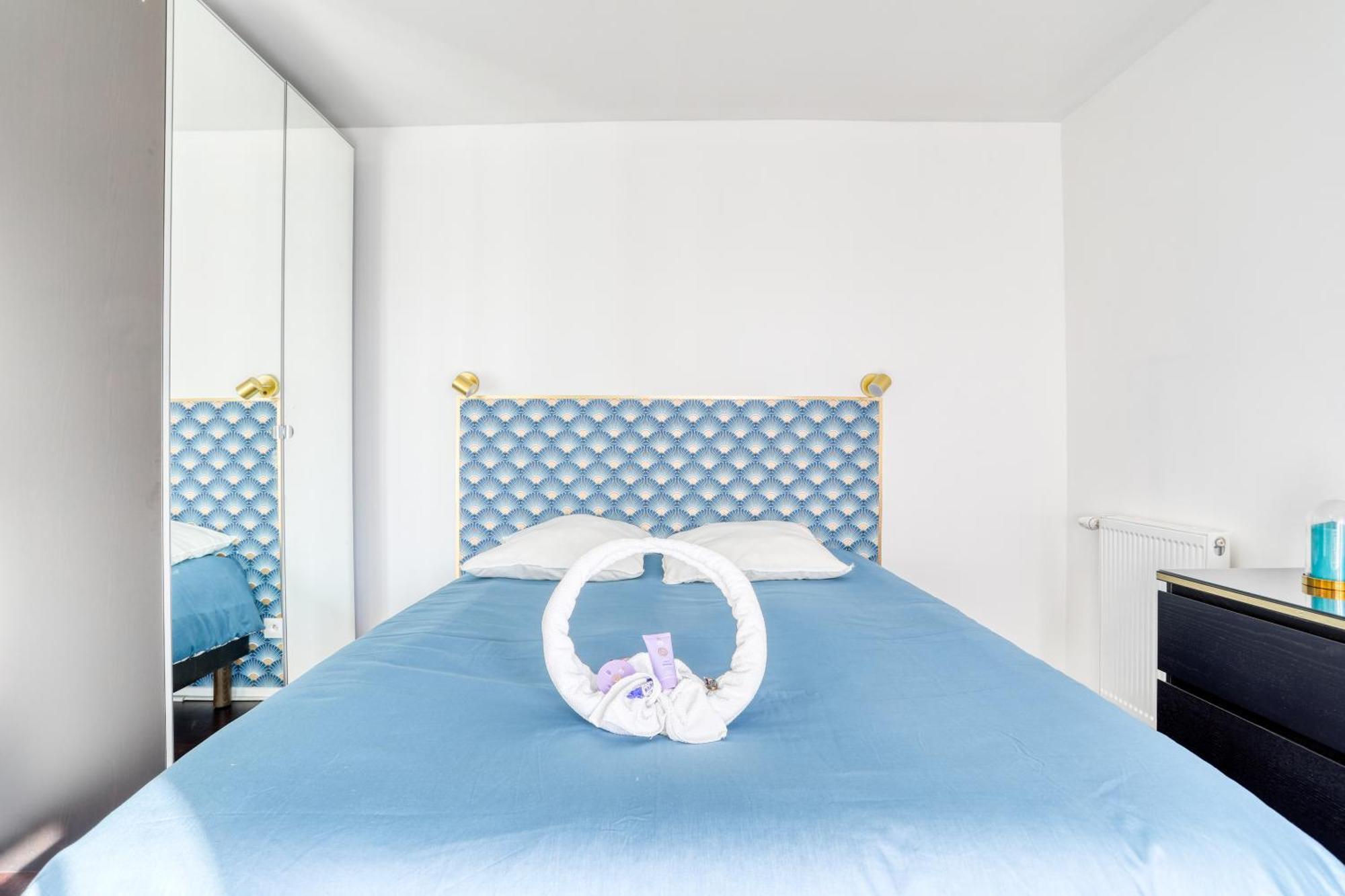 "Le Serenity ", Appartement Spacieux ,Balcon, Parking Prive Gratuit, Netflix, Proche Cdg Et Stade De France 斯坦 外观 照片